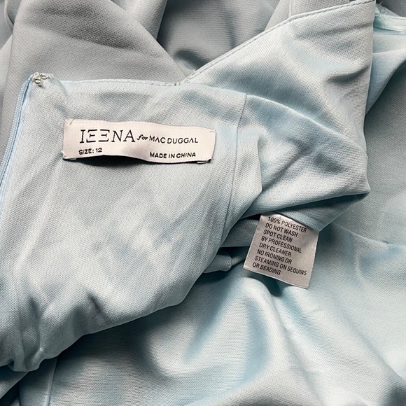 Mac Duggal Ieena 26266 One Shoulder Jersey Mermaid Gown - Picture 10 of 12